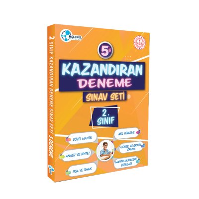 2. Sınıf Kazandıran Deneme Sınav Seti (5 Deneme) (Molekül Yayınları)