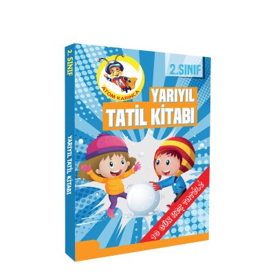 2. Sınıf Atom Karınca Yarıyıl Tatil Kitabı (Atom Karınca Yayınları)