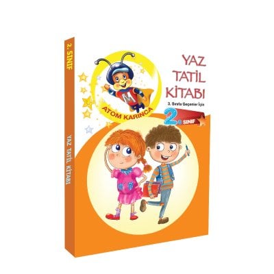 2. Sınıf Atom Karınca Yaz Tatil Kitabı (Atom Karınca Yayınları)