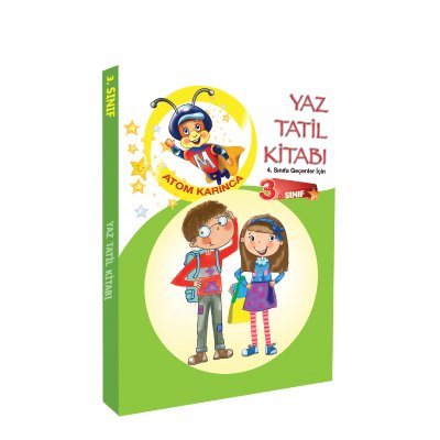 3. Sınıf Atom Karınca Yaz Tatil Kitabı (Atom Karınca Yayınları)