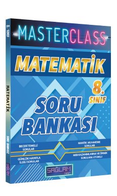 8. Sınıf Masterclass Matematik Soru Bankası (Sağlam Test)
