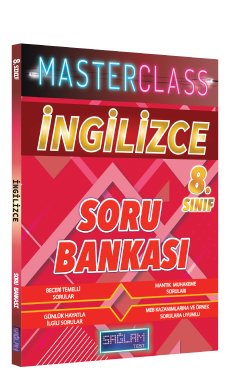 8. Sınıf Masterclass İngilizce Soru Bankası (Sağlam Test)