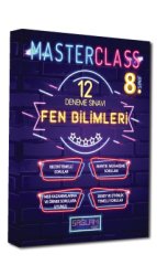 8. Sınıf Masterclass Fen Bilimleri 12 Deneme Sınavı (Sağlam Test)