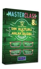 8. Sınıf Masterclass Din Kültürü ve Ahlak Bilgisi 12 Deneme Sınavı (Sağlam Test)
