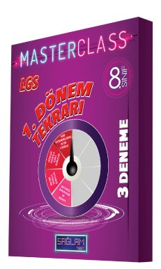 8. Sınıf Masterclass LGS 1. Dönem Tekrarı (3 Deneme) (Sağlam Test)