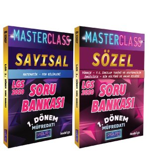 8. Sınıf Masterclass LGS Sayısal-Sözel Soru Bankası 2023 (Sağlam Test)