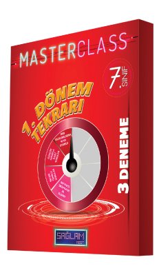 7. Sınıf Masterclass 1. Dönem Tekrarı (3 Deneme) (Sağlam Test)