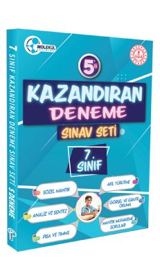 7. Sınıf Kazandıran Deneme Sınav Seti (5 Deneme) (Molekül Yayınları)