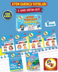 3. Sınıf Eğitim Seti (6 Kitap) (Atom Karınca Yayınları)
