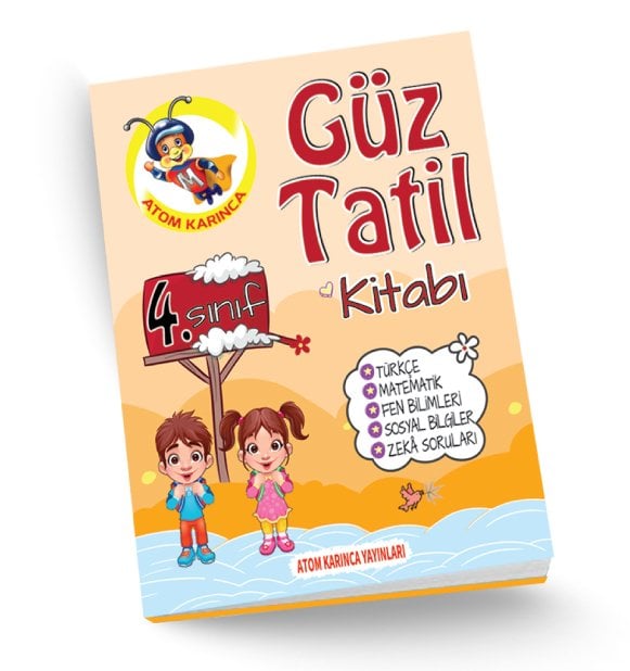 4. SINIF GÜZ ARA TATİL KİTABI-4 (DÖRTRENK)