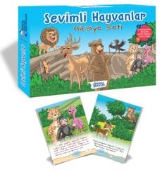 SEVİMLİ HAYVANLAR HİKÂYE SETİ (10 KİTAP) (Orka Çocuk)
