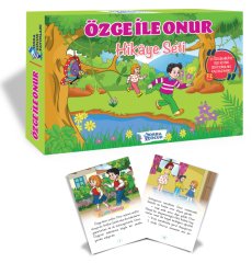 ÖZGE İLE ONUR HİKÂYE SETİ (10 KİTAP) (Orka Çocuk)