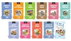 BURÇİN İLE CEVİZ HİKÂYE SETİ (10 KİTAP) (Orka Çocuk)