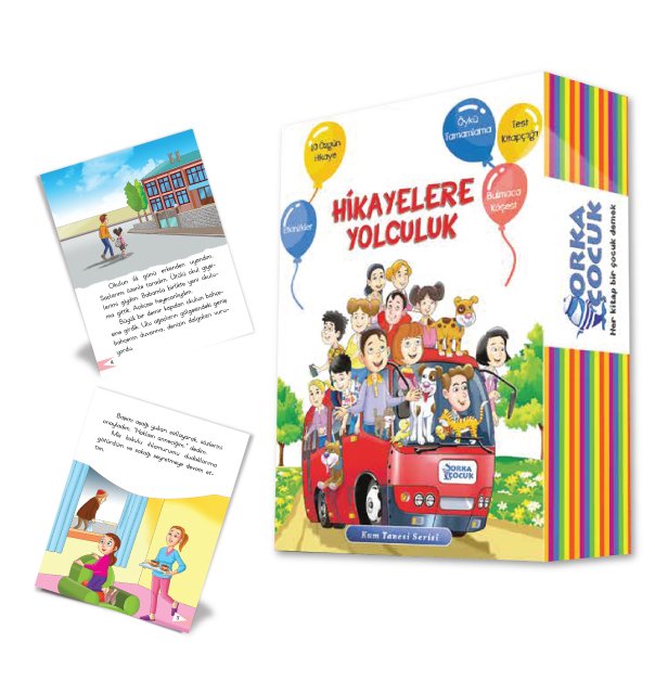 HİKÂYELERE YOLCULUK ÖYKÜ SETİ (10 KİTAP) (Orka Çocuk)