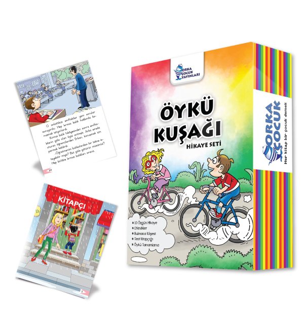 ÖYKÜ KUŞAĞI HİKÂYE SETİ (10 KİTAP) (Orka Çocuk)