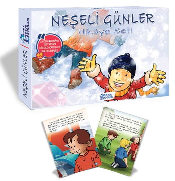 NEŞELİ GÜNLER HİKÂYE SETİ (10 KİTAP) (Orka Çocuk)