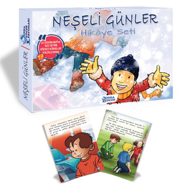 NEŞELİ GÜNLER HİKÂYE SETİ (10 KİTAP) (Orka Çocuk)