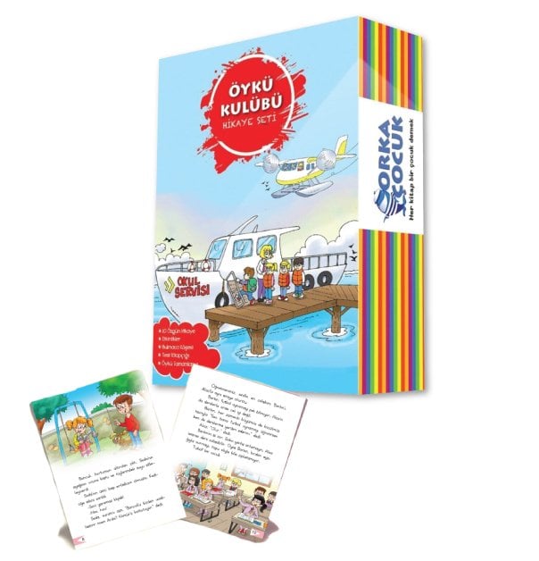 ÖYKÜ KULÜBÜ HİKÂYE SETİ (10 KİTAP) (Orka Çocuk)