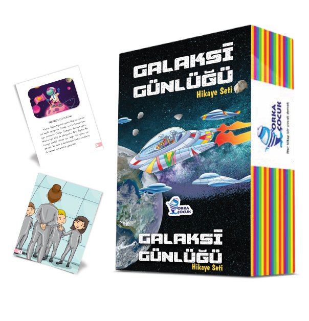 GALAKSİ GÜNLÜĞÜ HİKÂYE SETİ (10 KİTAP) (Orka Çocuk)