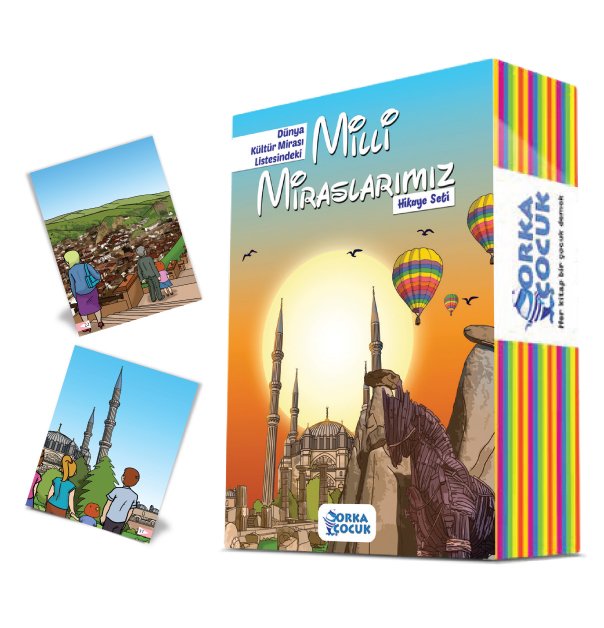 MİLLİ MİRASLARIMIZ HİKÂYE SETİ (10 KİTAP) (Orka Çocuk)