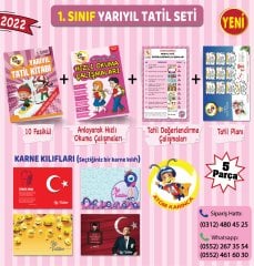 1. SINIF YARIYIL TATİL SETİ-5 PARÇA (Atom Karınca)