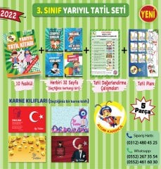 3. SINIF YARIYIL TATİL SETİ-5 PARÇA (Atom Karınca)