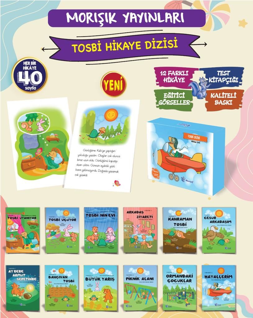 TOSBİ DİZİSİ (12 Kitap) (MORIŞIK)
