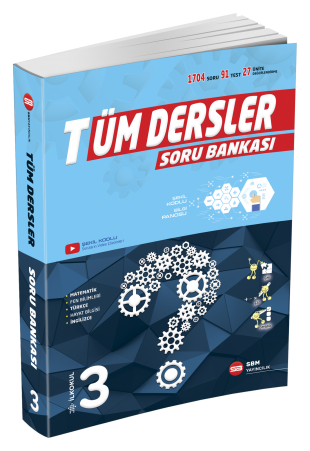 3. SINIF - TÜM DERSLER SORU BANKASI (SBM)