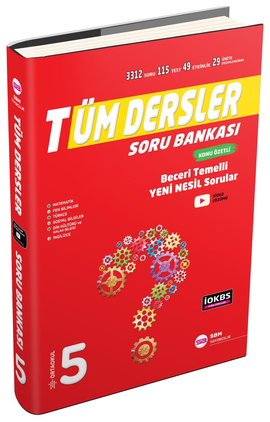 5. SINIF - TÜM DERSLER SORU BANKASI (SBM)