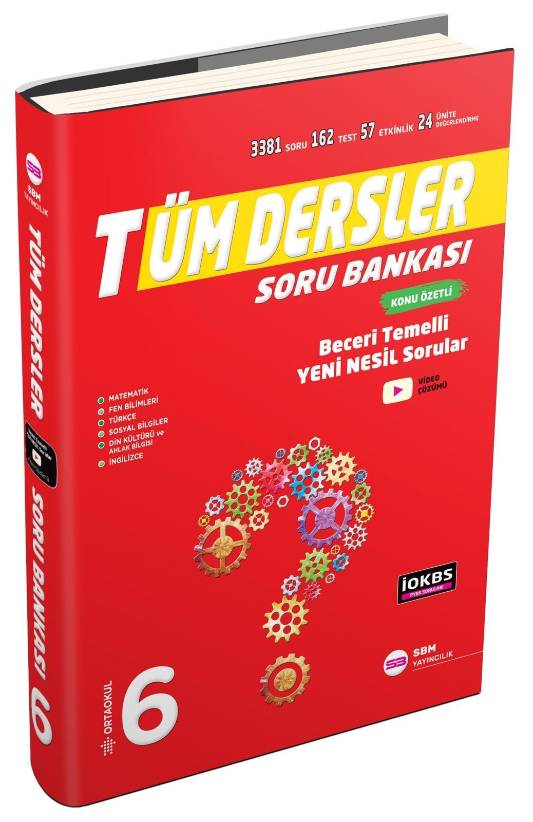 6. SINIF - TÜM DERSLER SORU BANKASI (SBM)