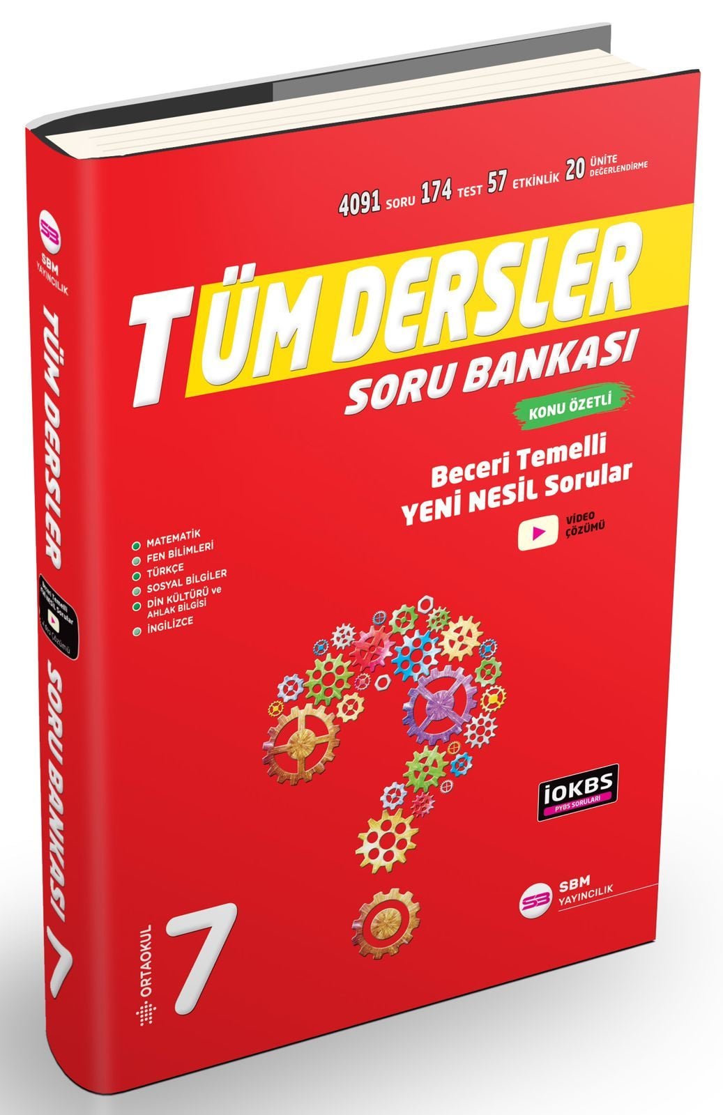 7. SINIF - TÜM DERSLER SORU BANKASI (SBM)