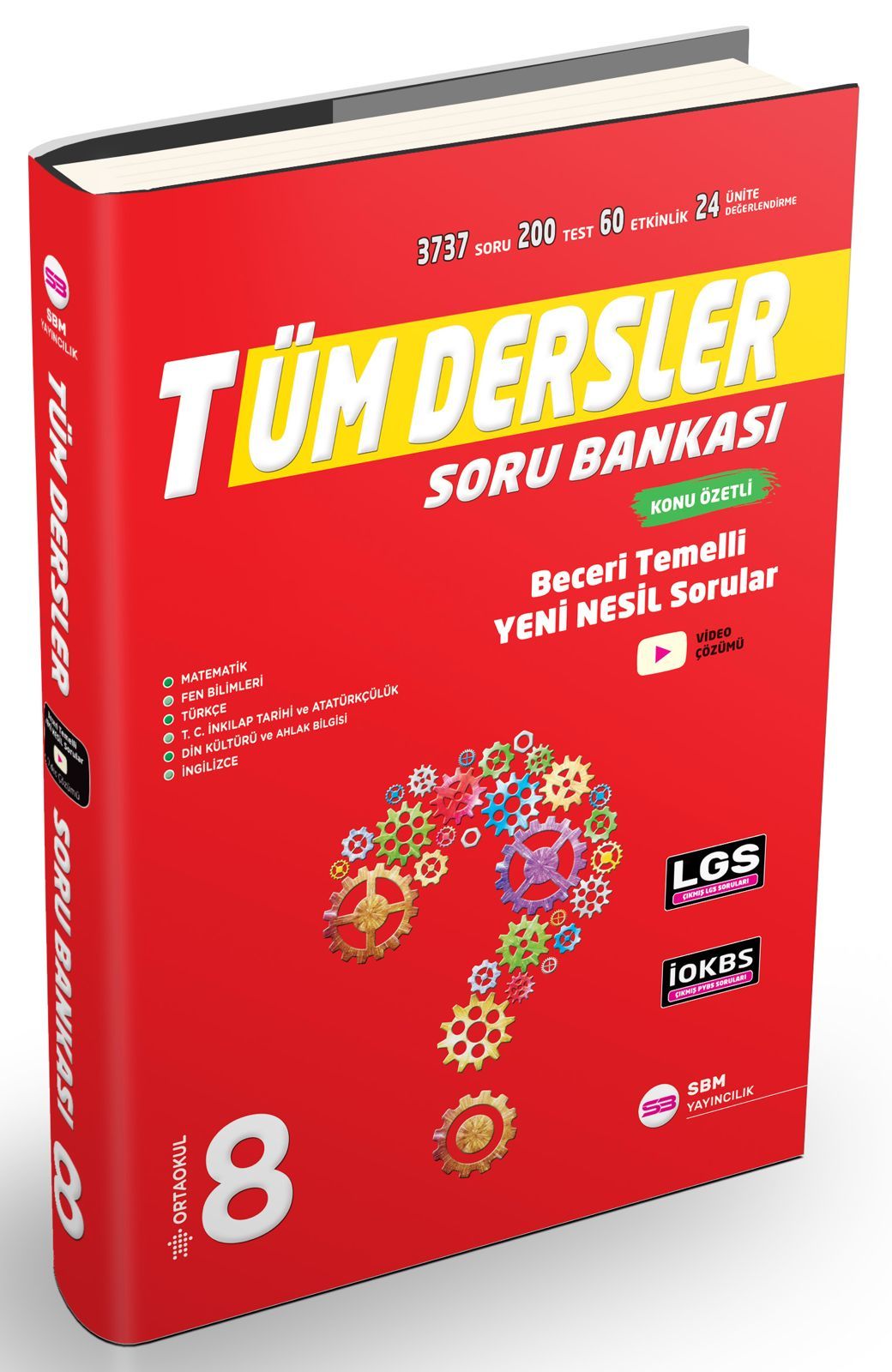 8. SINIF - TÜM DERSLER SORU BANKASI (SBM)