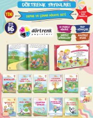 DEFNE VE ÇINAR İLE OKUDUĞUMU ANLIYORUM SERİSİ (10 KİTAP) (Dörtrenk)