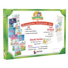 TUNA VE AMİGO İLE OKUDUĞUMU ANLIYORUM SERİSİ (10 KİTAP) (Dörtrenk)