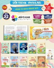 NİSAN VE MAYA İLE OKUDUĞUMU ANLIYORUM SERİSİ (10 KİTAP) (Dörtrenk)