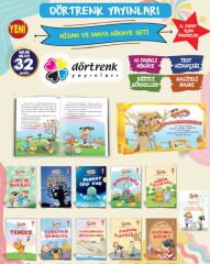NİSAN VE MAYA İLE OKUDUĞUMU ANLIYORUM SERİSİ (10 KİTAP) (Dörtrenk)