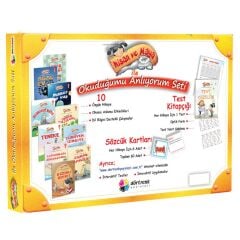 NİSAN VE MAYA İLE OKUDUĞUMU ANLIYORUM SERİSİ (10 KİTAP) (Dörtrenk)