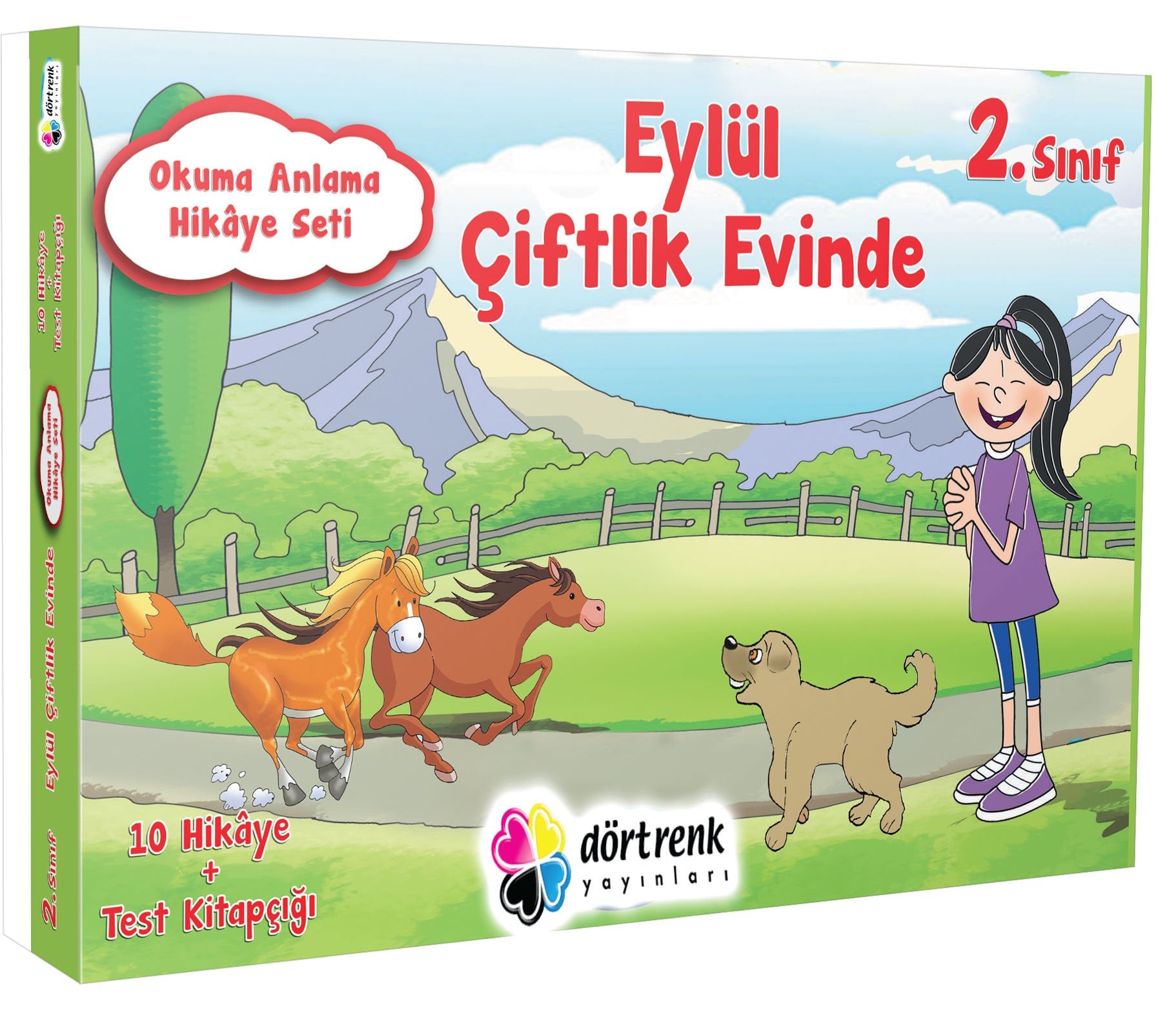EYLÜL ÇİFTLİK EVİNDE HİKAYE SETİ (10 KİTAP) (Dörtrenk)