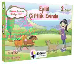 EYLÜL ÇİFTLİK EVİNDE HİKAYE SETİ (10 KİTAP) (Dörtrenk)