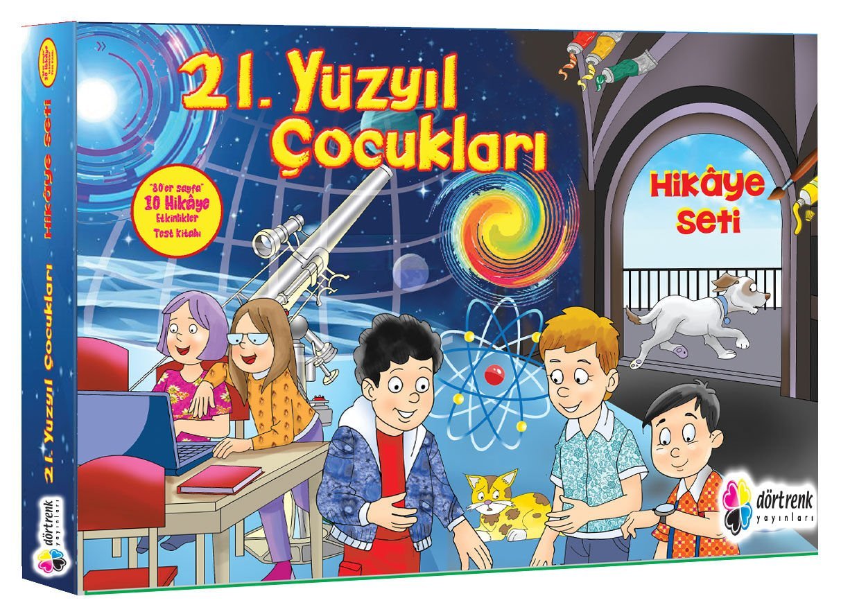 21. YÜZYIL ÇOCUKLARI HİKAYE SETİ (10 KİTAP) (Dörtrenk)