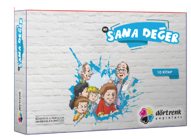 SANA DEĞER HİKAYE SETİ (10 KİTAP) (Dörtrenk)