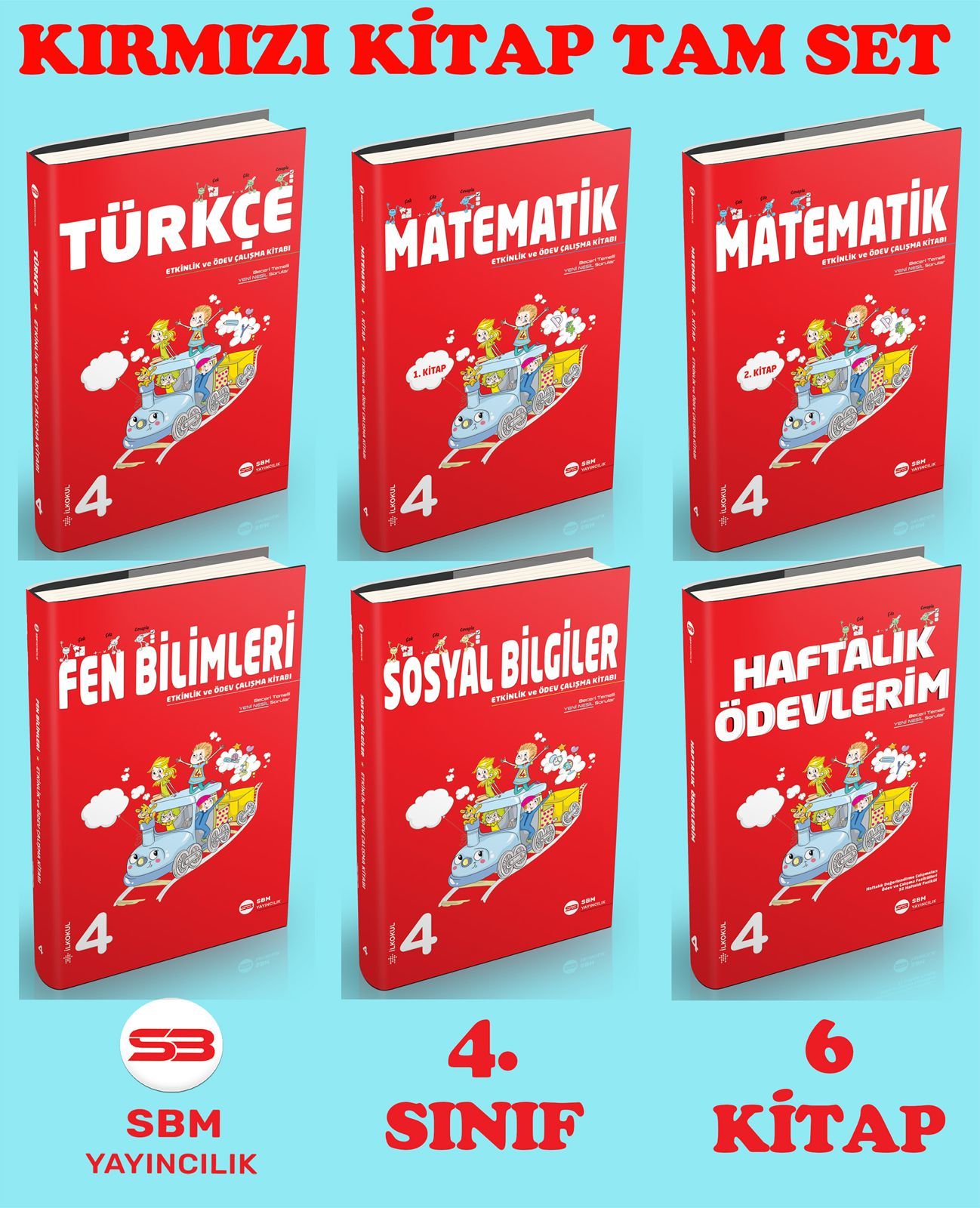 4. SINIF ETKİNLİK VE ÖDEV SETİ (SBM)