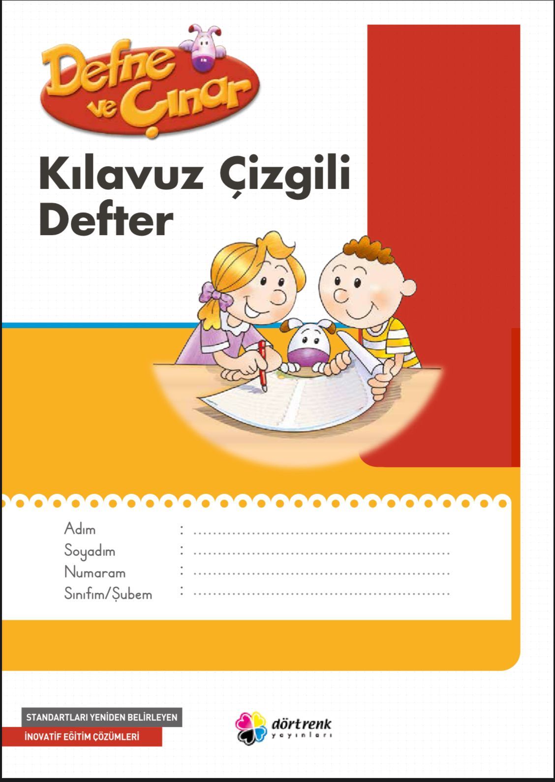 DÖRTRENK-KILAVUZ ÇİZGİLİ DEFTER (YENİ)