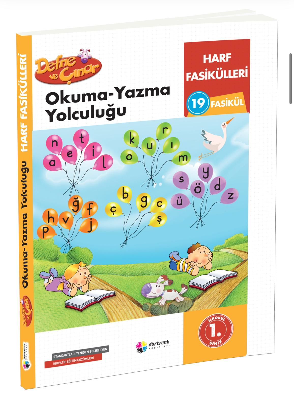 DEFNE VE ÇINAR-OKUMA YAZMA YOLCULUĞU HARF FASİKÜLLERİ (19 FASİKÜL)