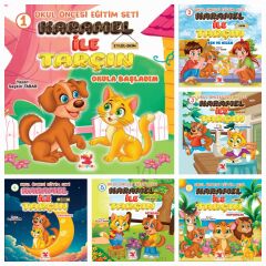 ÖZÜDURU- 3 VE 4 YAŞ KARAMEL İLE TARÇIN OKUL ÖNCESİ EĞİTİM SETİ (10 KİTAP)