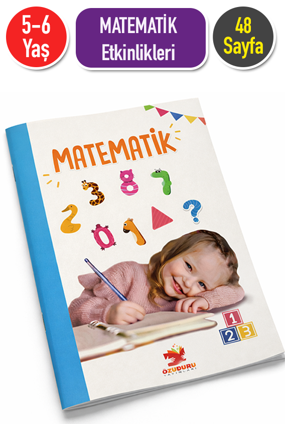 5-6 YAŞ OKUL ÖNCESİ MATEMATİK (SPİRALLİ)